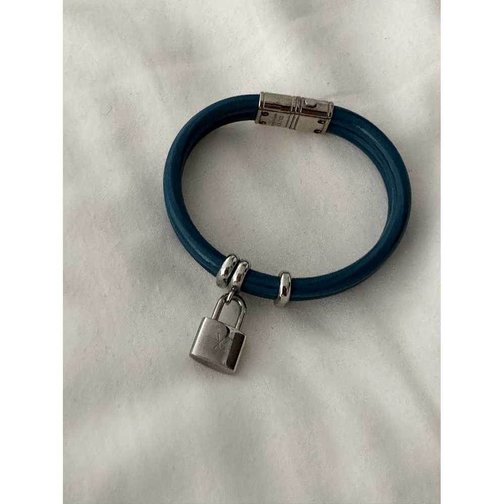 Louis Vuitton Lockit leather bracelet - image 3