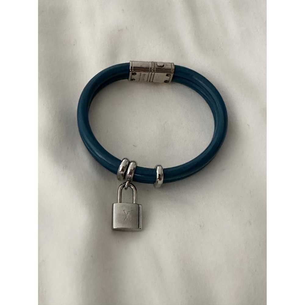 Louis Vuitton Lockit leather bracelet - image 5