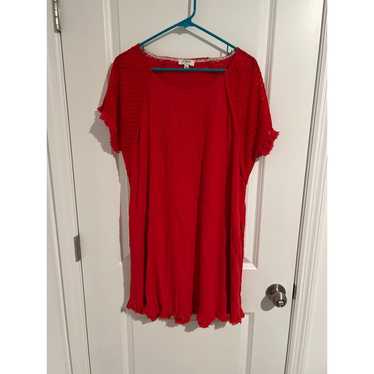 UMGEE mini red dress size large