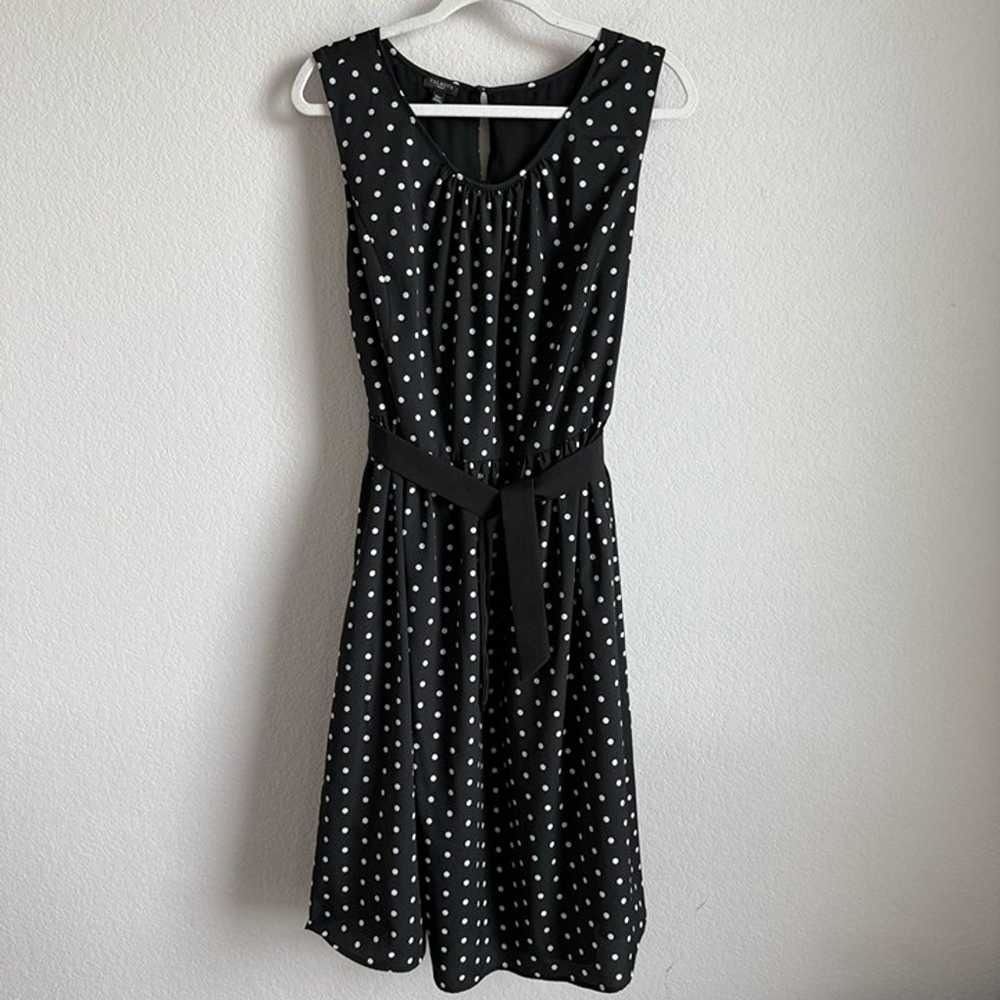 Talbots Womens Fit & Flare Dress Size 16W Black W… - image 8