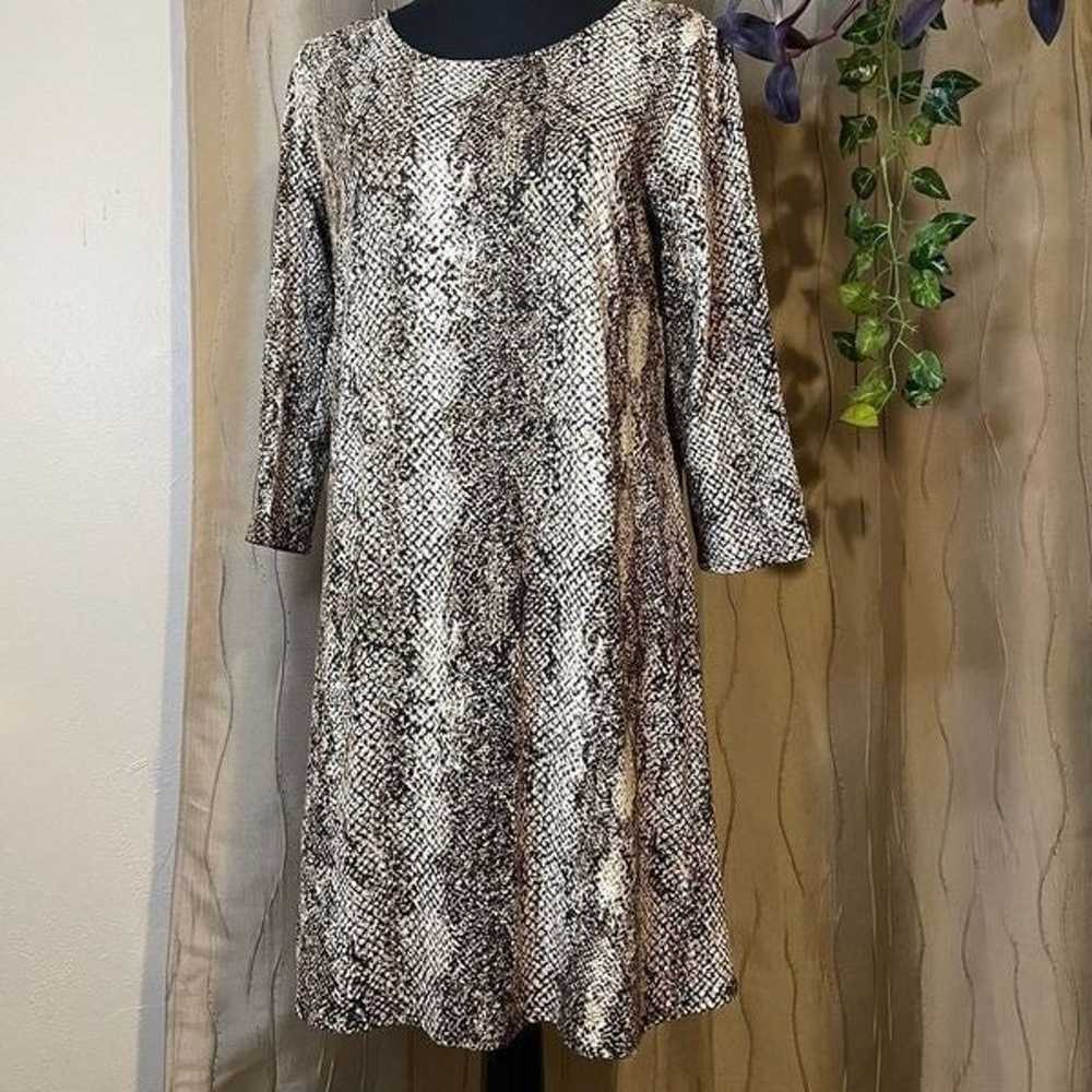 MSK Leopard Print Dress - image 3