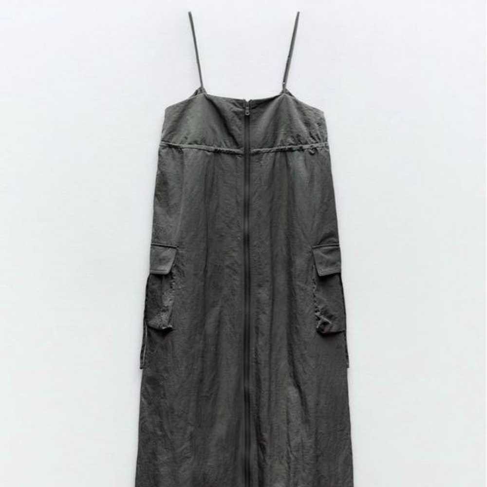 ZARA Gray Camisole Dress Size S - image 1