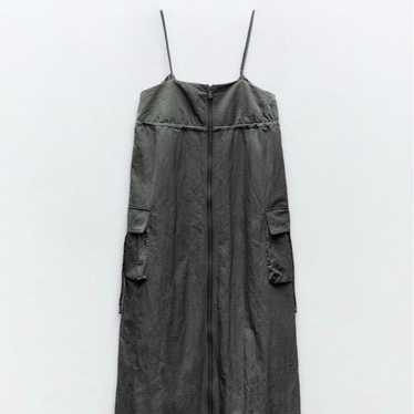 ZARA Gray Camisole Dress Size S - image 1