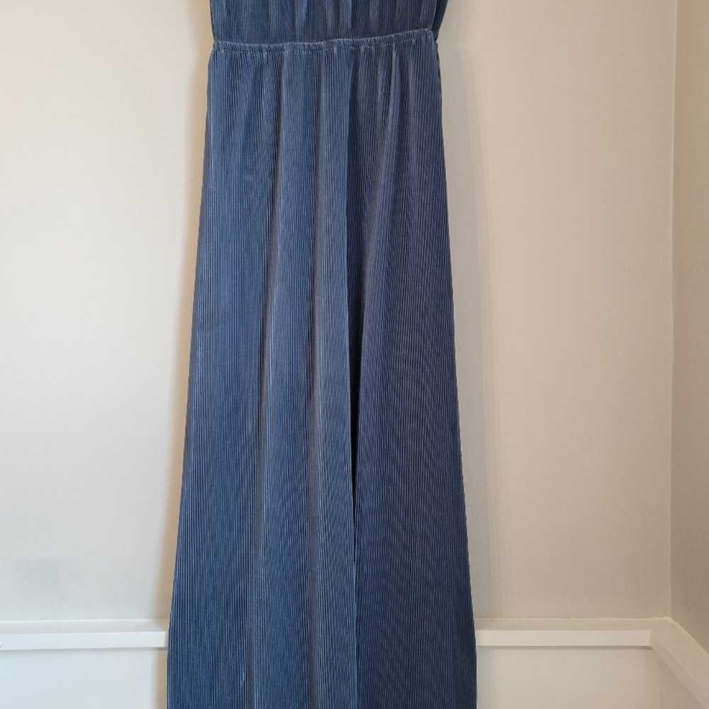 Baltic Born Athena Maxi Pleated Blue Dress - image 6