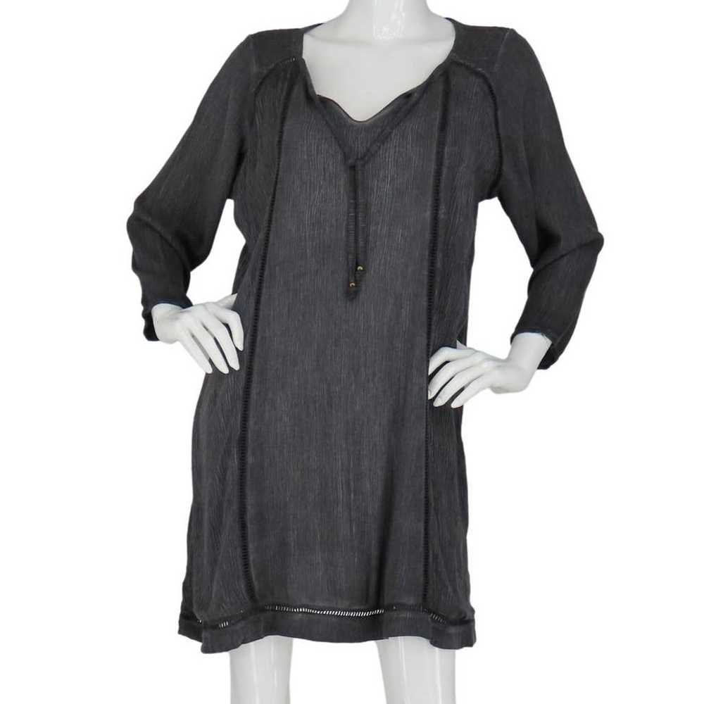 Native Outsiders V Neck Long Sleeve Tunic Dress - image 1