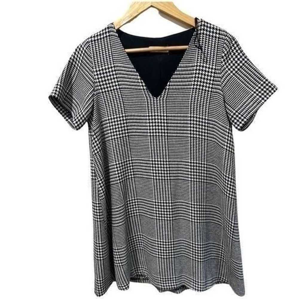 Zara TRF collection houndstooth shift dress size … - image 2