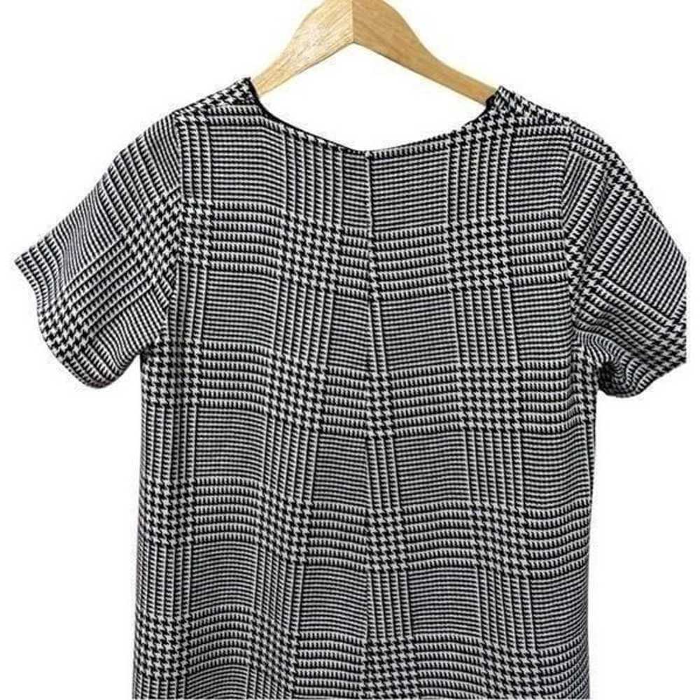 Zara TRF collection houndstooth shift dress size … - image 6