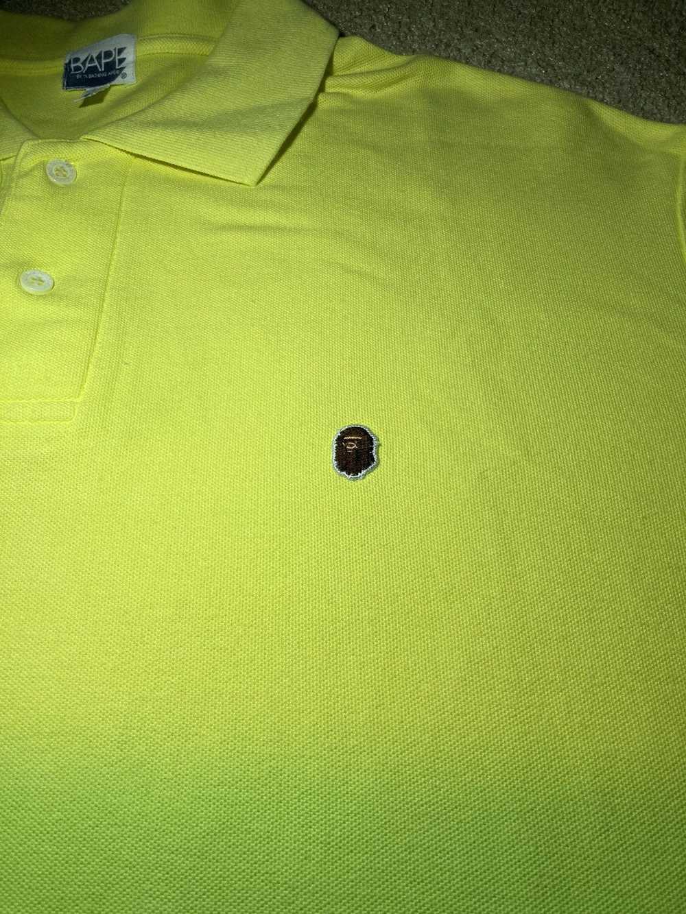 Bape One Point Gradient Polo - image 5