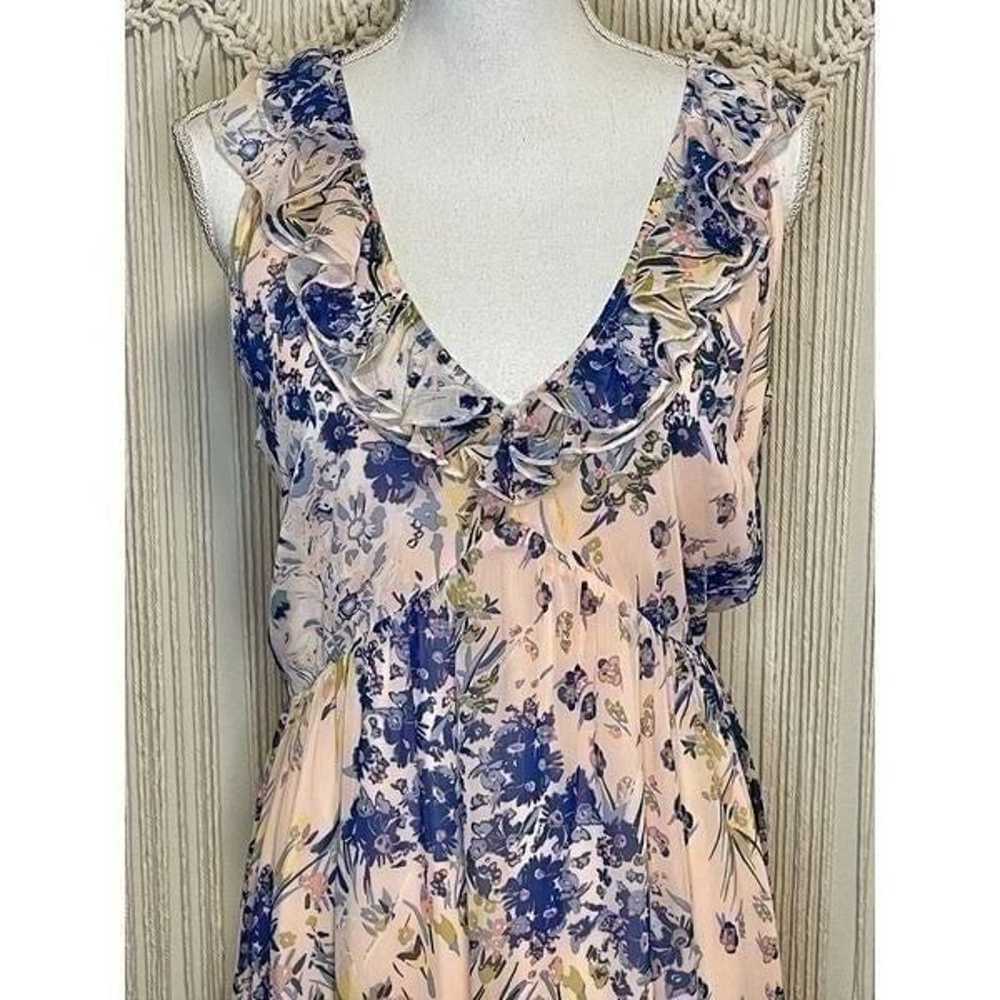 NWOT Nordstrom Leith Floral High-Low Dress Size M - image 2