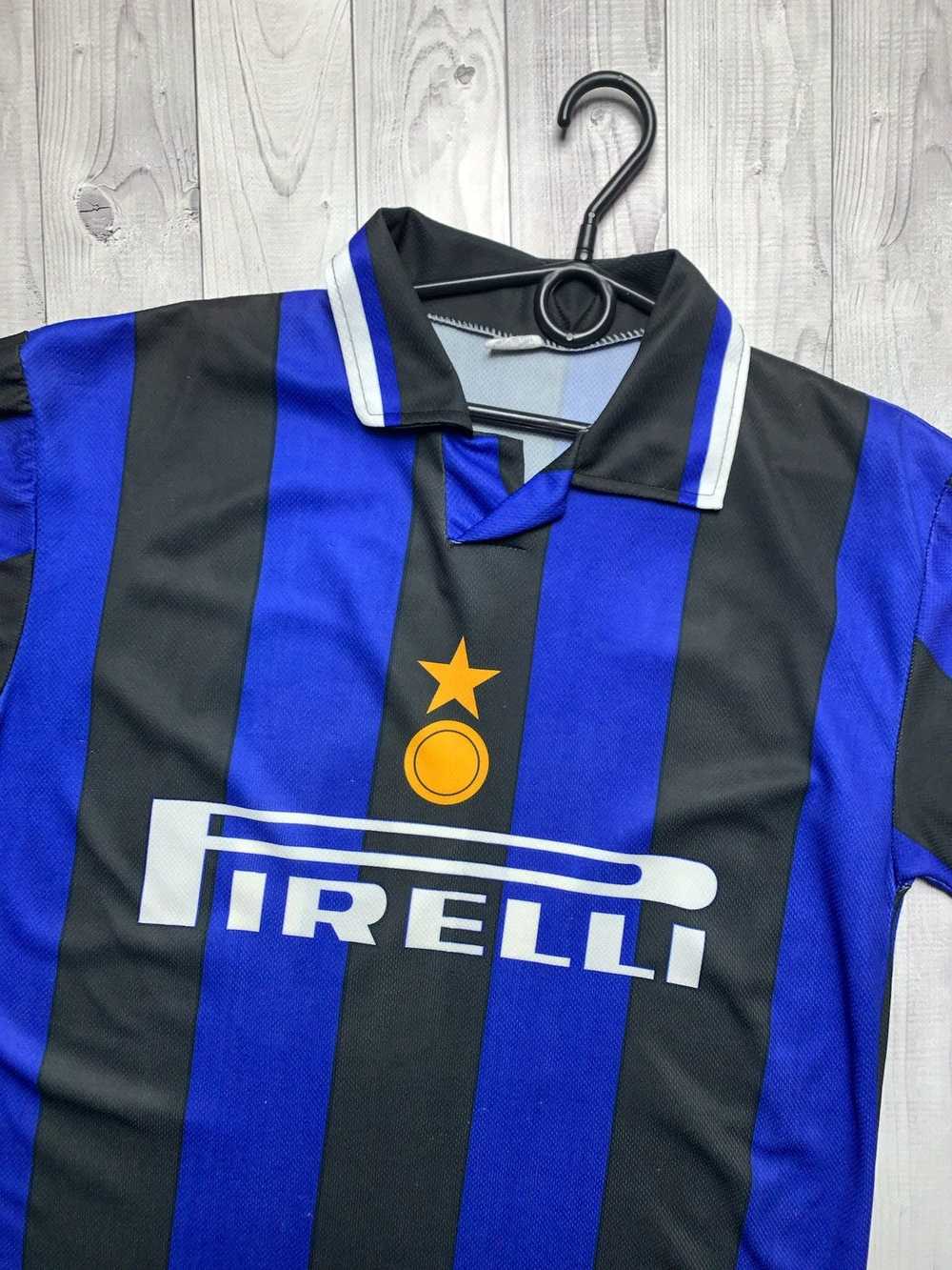 Streetwear × Vintage Vintage inter soccer tee log… - image 3