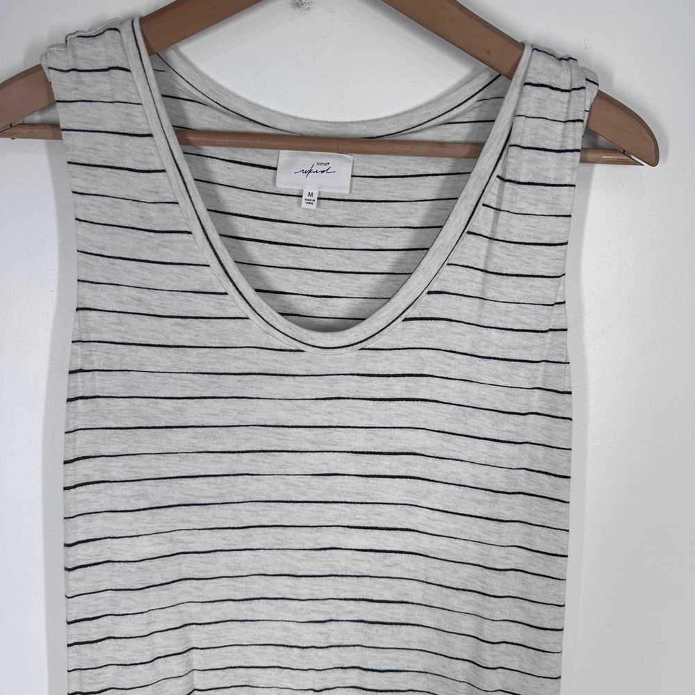 Soma Wknd Striped Sunday Built in Bra Dress Size … - image 3