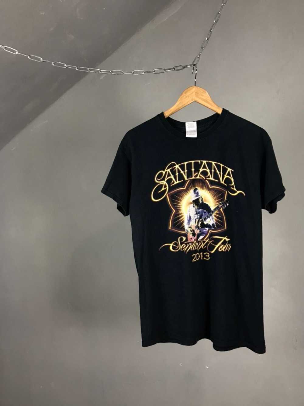 Band Tees × Rock T Shirt × Vintage Santana 2013 v… - image 1