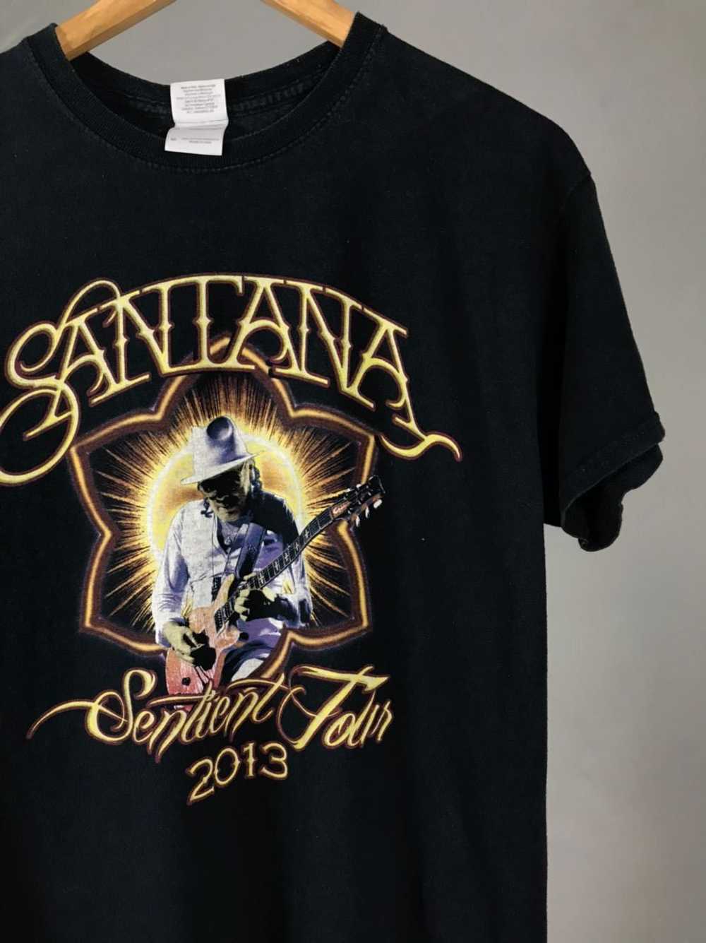 Band Tees × Rock T Shirt × Vintage Santana 2013 v… - image 2