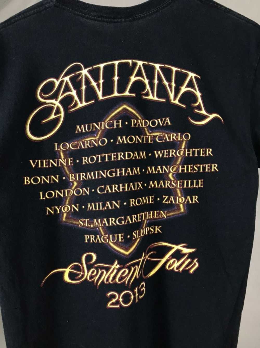 Band Tees × Rock T Shirt × Vintage Santana 2013 v… - image 7