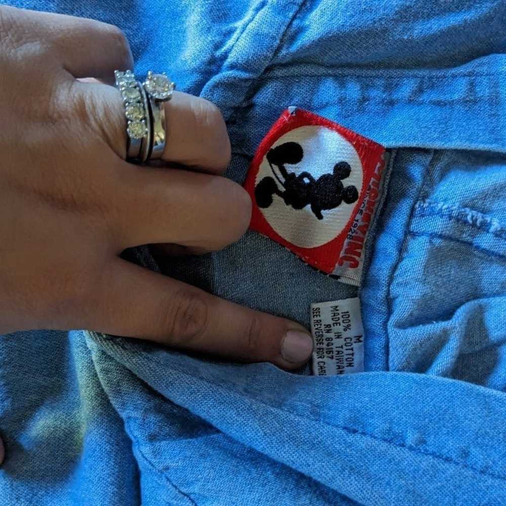 Disney vintage button up - image 2