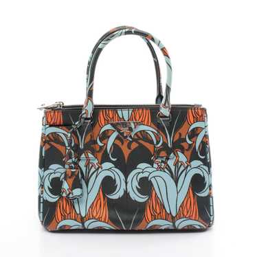 Prada Prada Saffiano Stampa Galleria Handbag Leat… - image 1