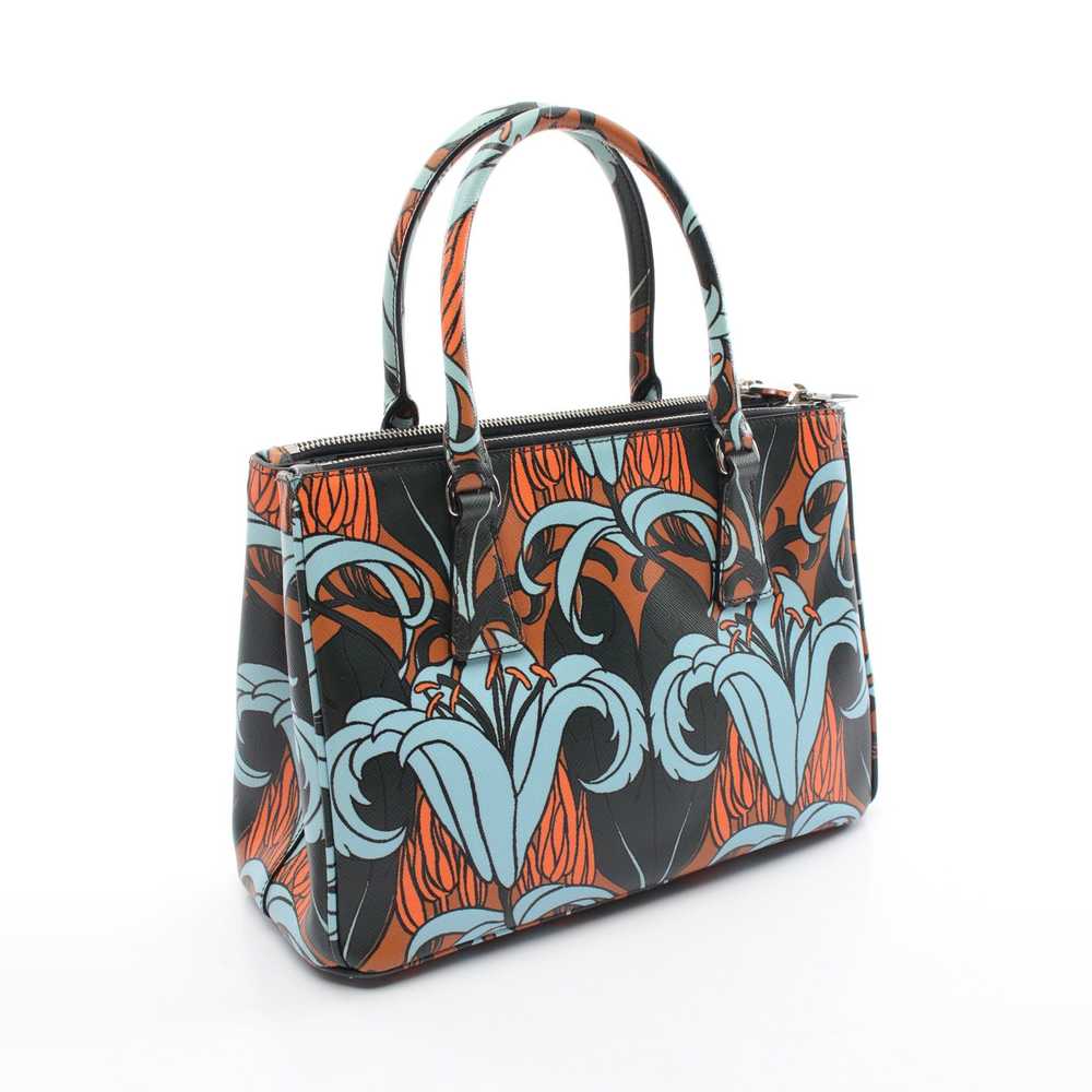 Prada Prada Saffiano Stampa Galleria Handbag Leat… - image 2