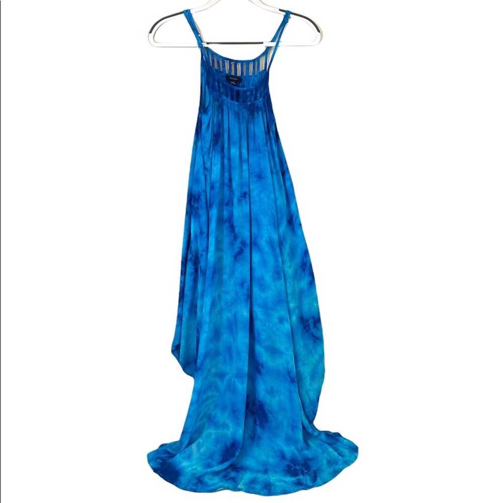 Raviya Tie-Dye Ocean Blue Dress - image 2