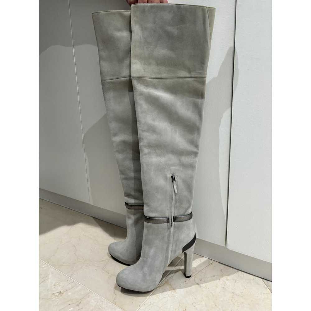 Fendi Leather riding boots - image 2