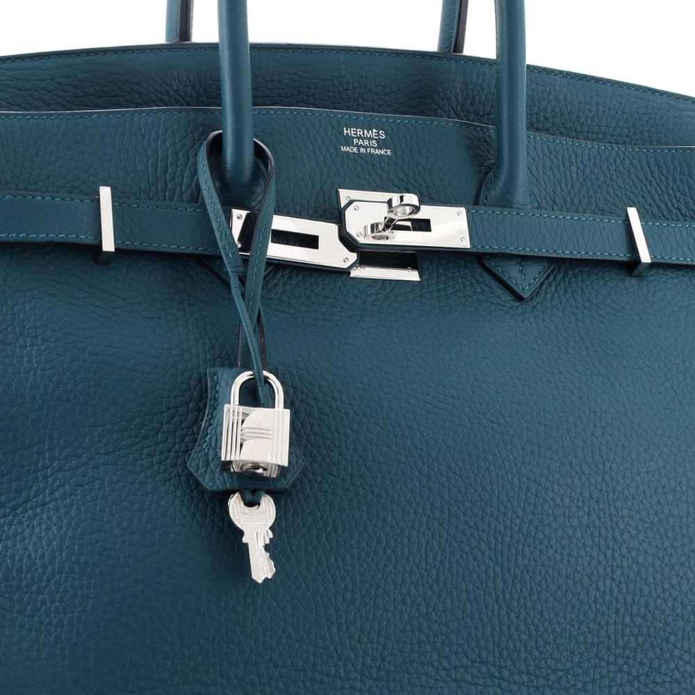 Hermès Leather tote - image 6