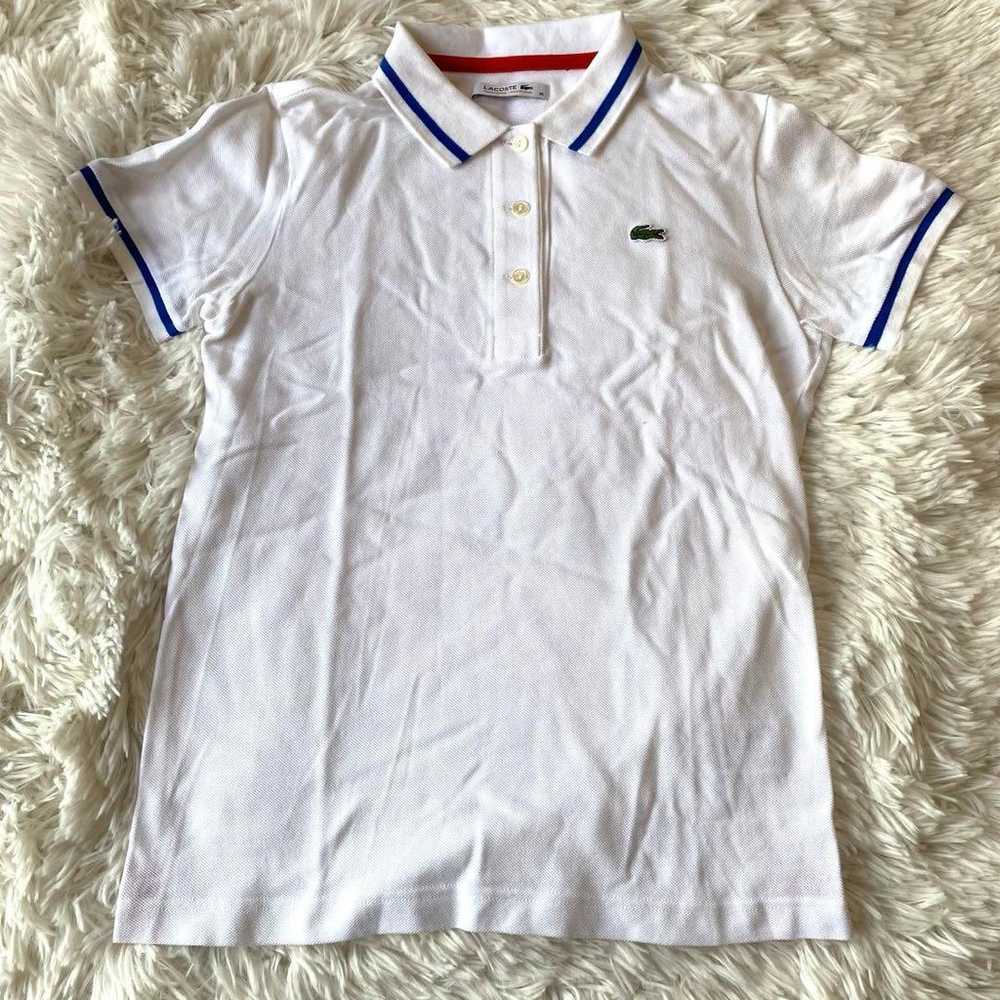 Lacoste short-sleeve polo shirt white - image 1