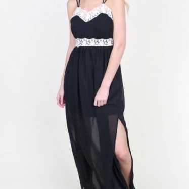 Altar'd State Moonlit Lace Maxi Dress - image 1