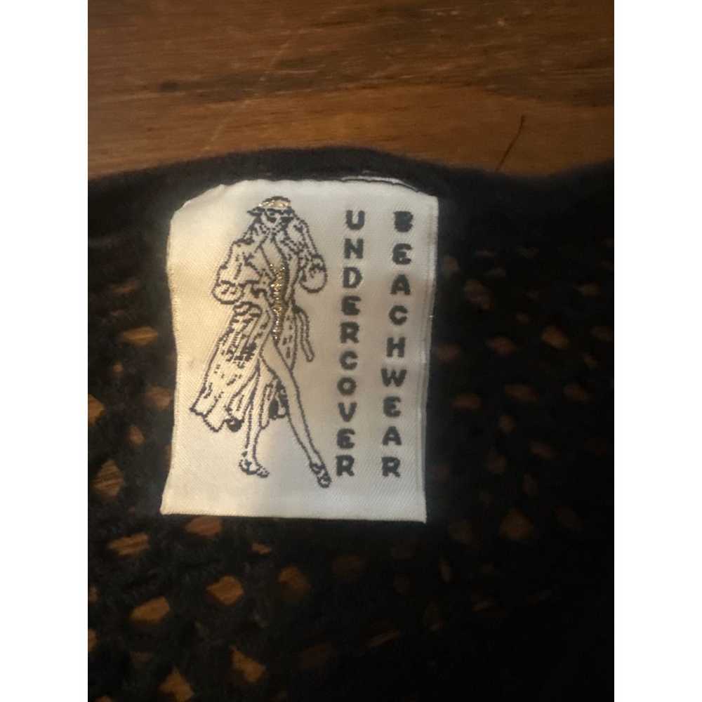 Vintage OS Women Undercover Beachwear Black Cover… - image 3