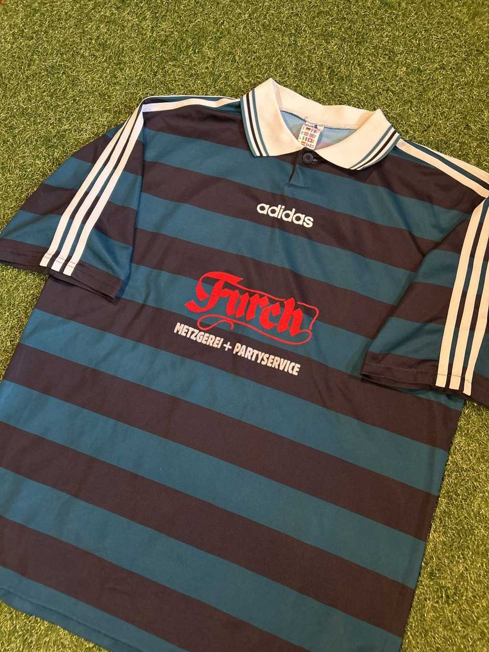 Adidas × Soccer Jersey × Vintage 90’s Adidas Vint… - image 3