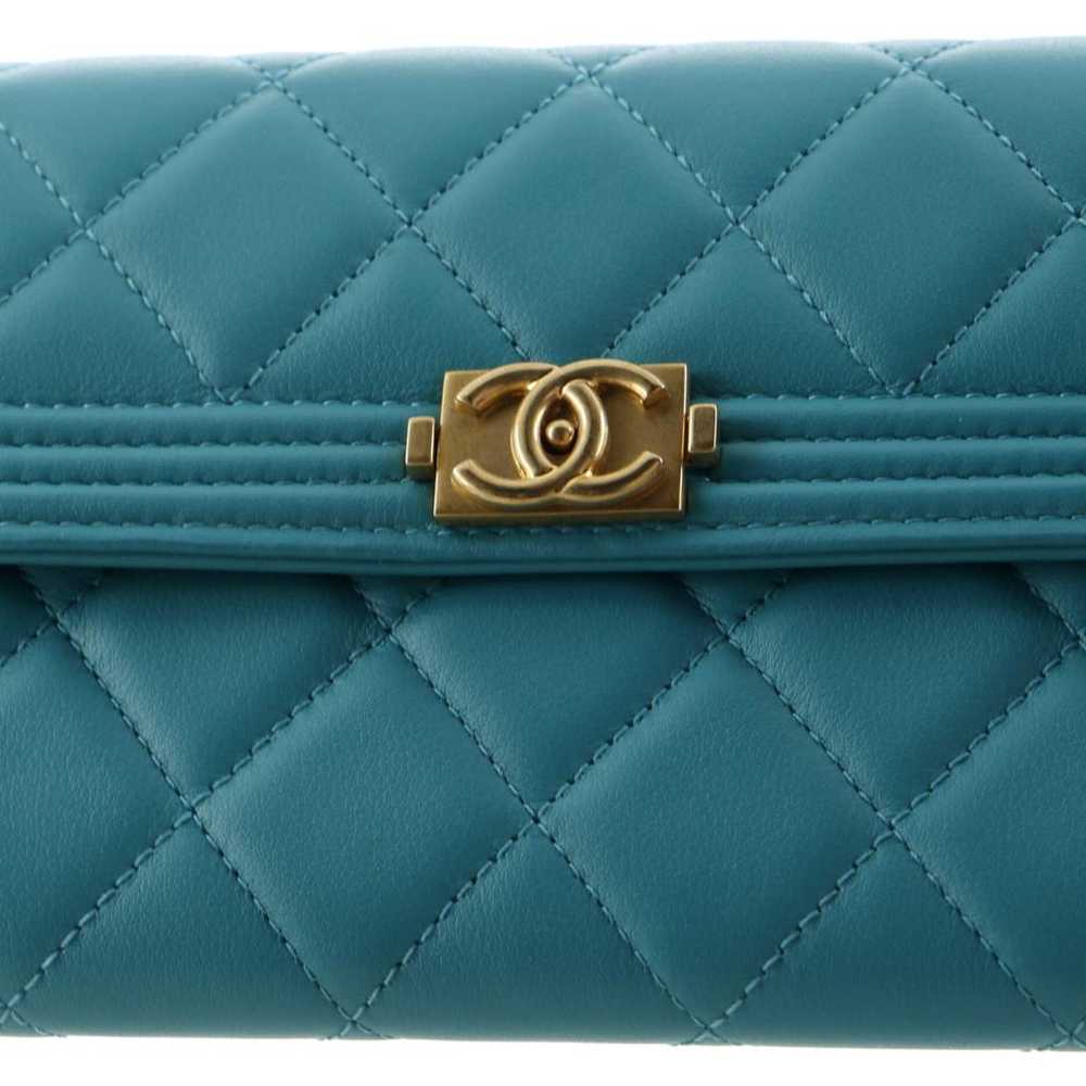 Chanel Leather wallet - image 6