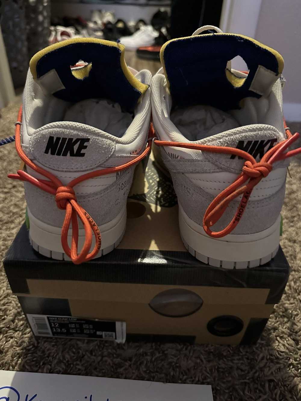 Nike × Off-White Off-White Nike Dunk Lot 13 of 50… - image 7