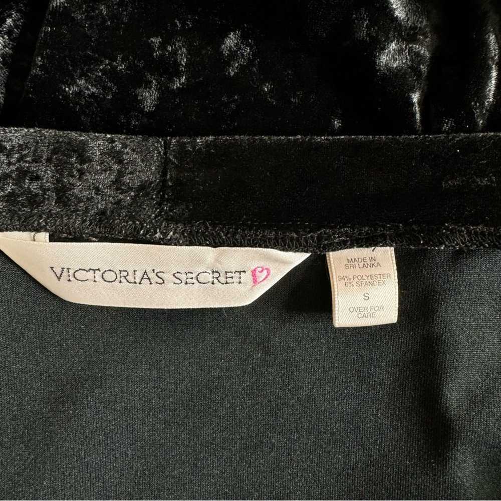 Victoria’s Secret Heart Label Vintage Velvet Wrap… - image 7