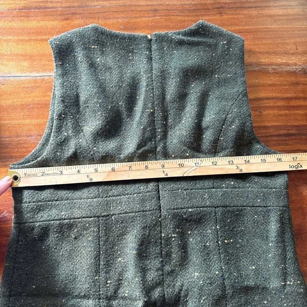 Abercrombie & Fitch co. Vintage Tweed Green Wool … - image 5