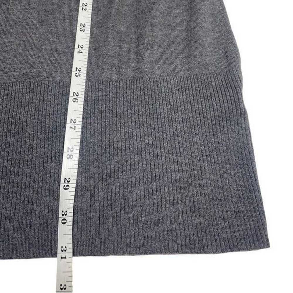 Banana Republic Gray Knit Cowl Tunic Dress - image 5