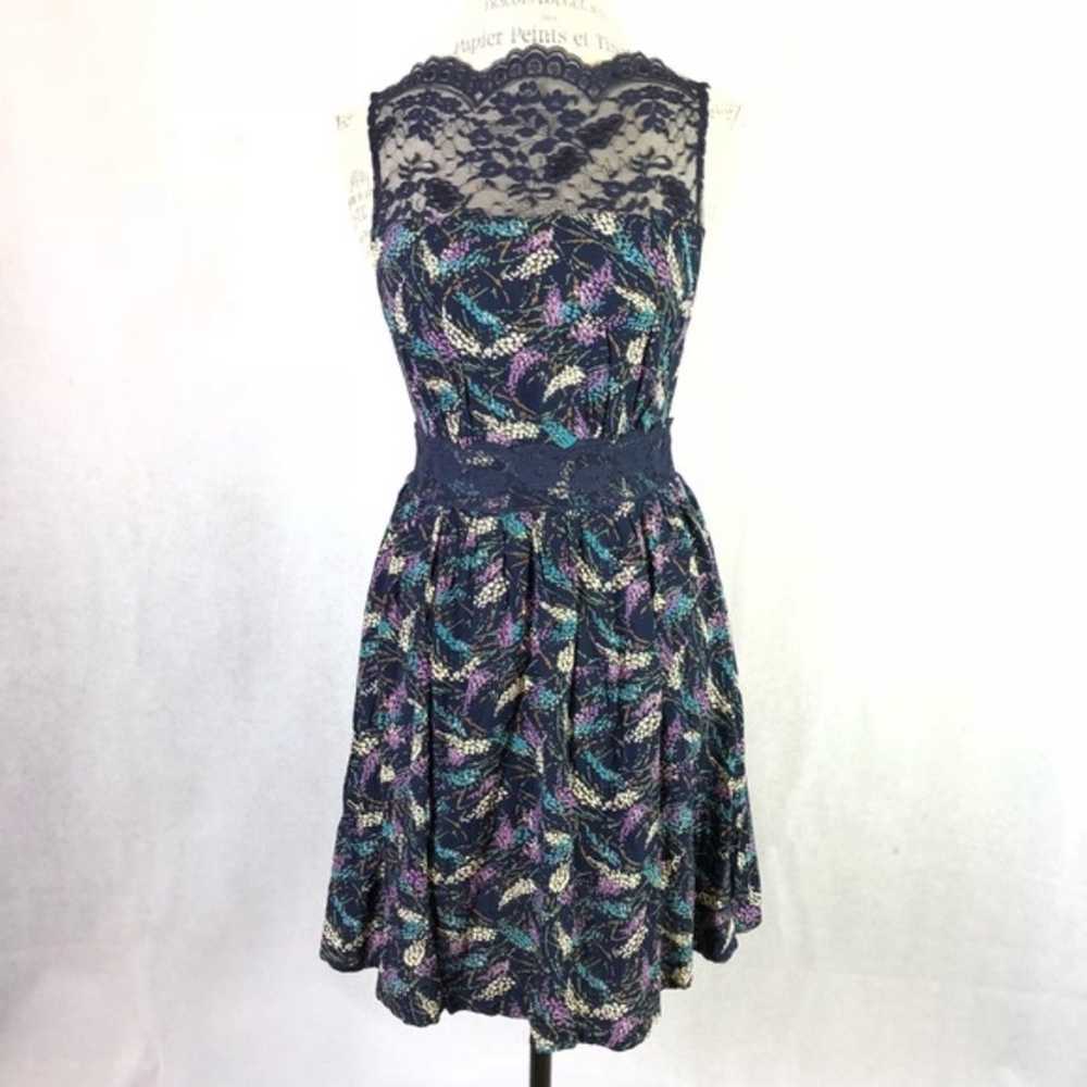 Free People Floral Lace Sleeveless Dress - image 1