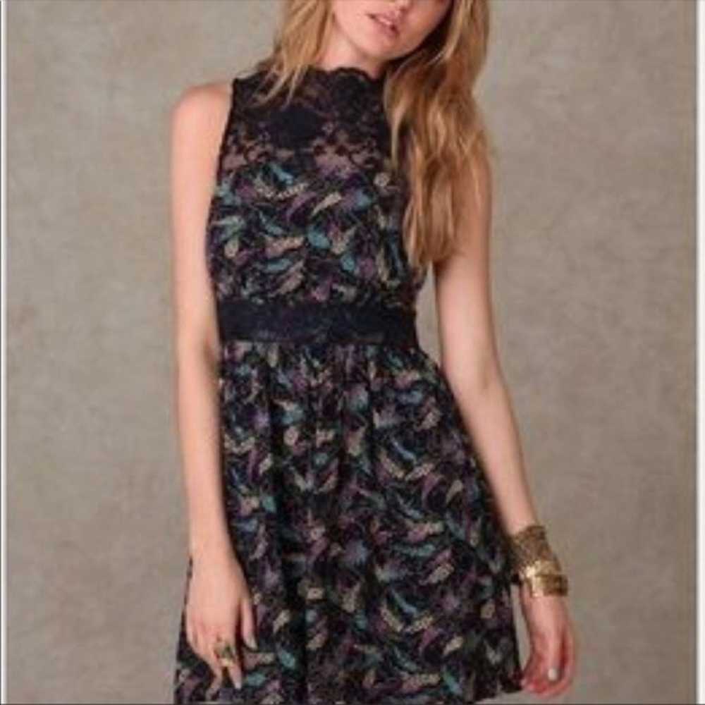 Free People Floral Lace Sleeveless Dress - image 6