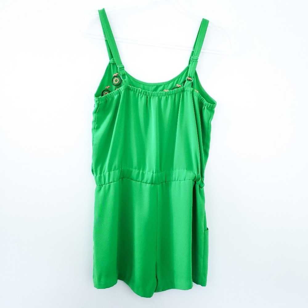 C. Luce Green Romper Beading & Embroidery Small J… - image 5