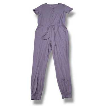 AnyBody Jumpsuit Size Medium Womens Short Sleeve J