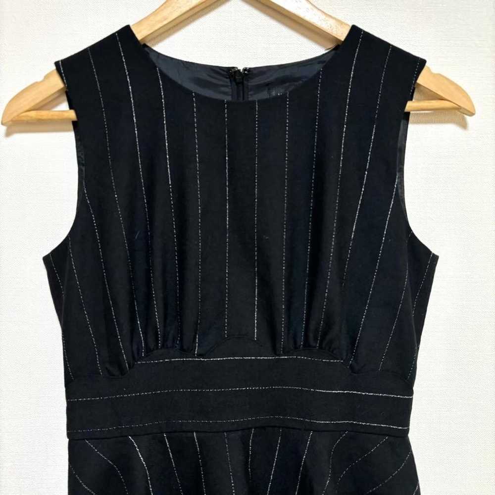 JILLSTUART Sleeveless Stripe Dress Black Size 2 F… - image 2