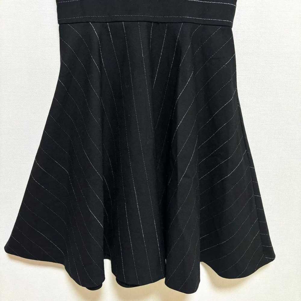 JILLSTUART Sleeveless Stripe Dress Black Size 2 F… - image 3