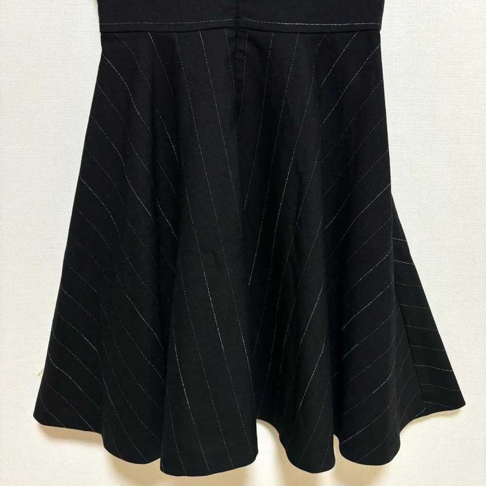 JILLSTUART Sleeveless Stripe Dress Black Size 2 F… - image 9