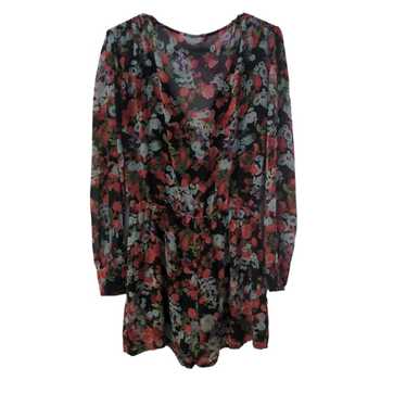 BCBG floral size M romper