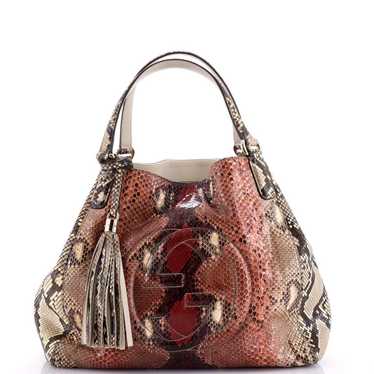 Gucci Python handbag