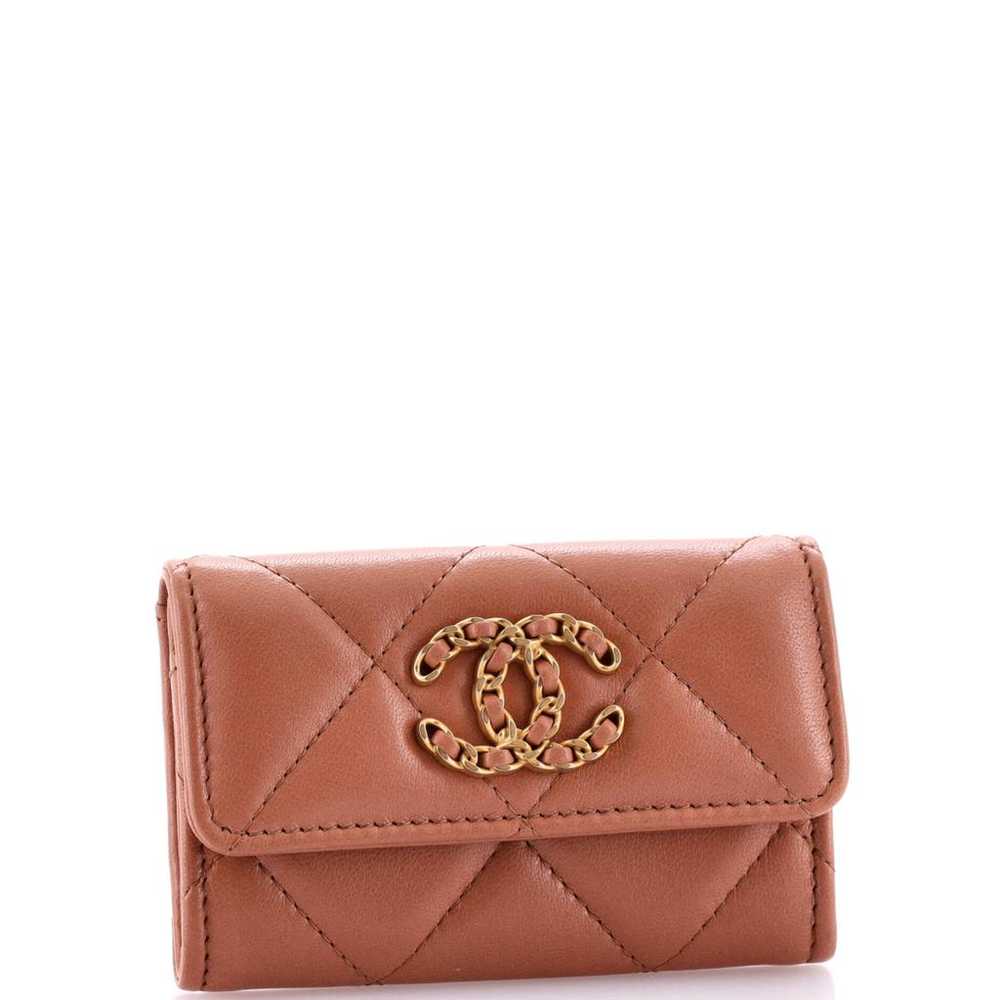 Chanel Leather card wallet - image 2