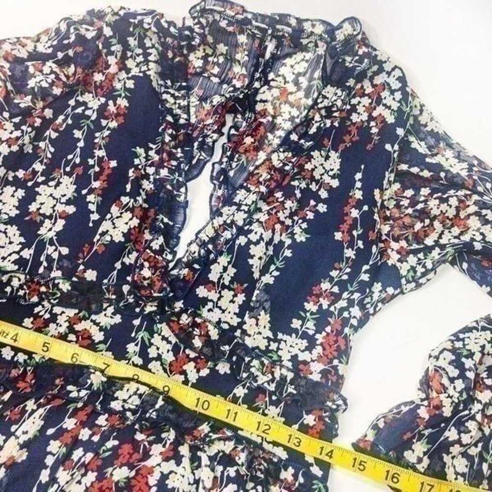 NWOT Ditsy Floral Backless Minidress Sz M - image 8