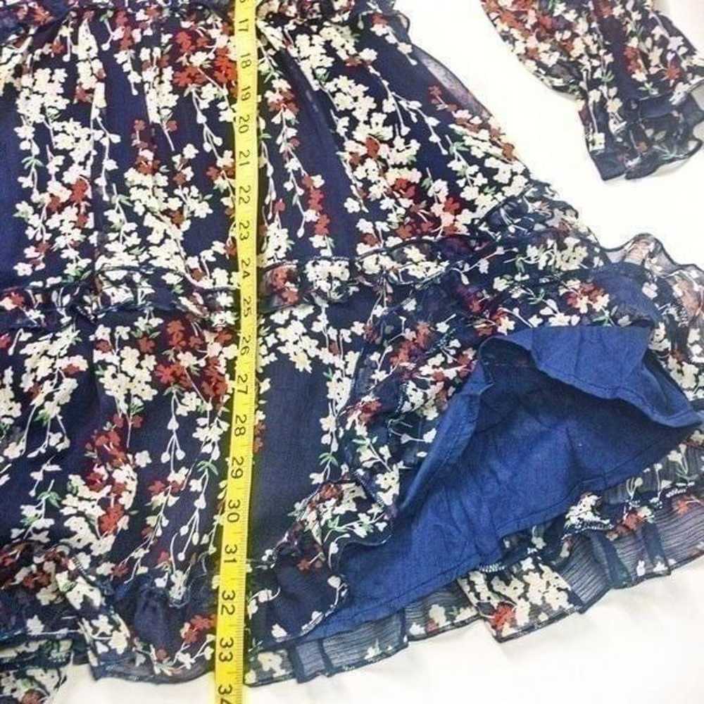 NWOT Ditsy Floral Backless Minidress Sz M - image 9