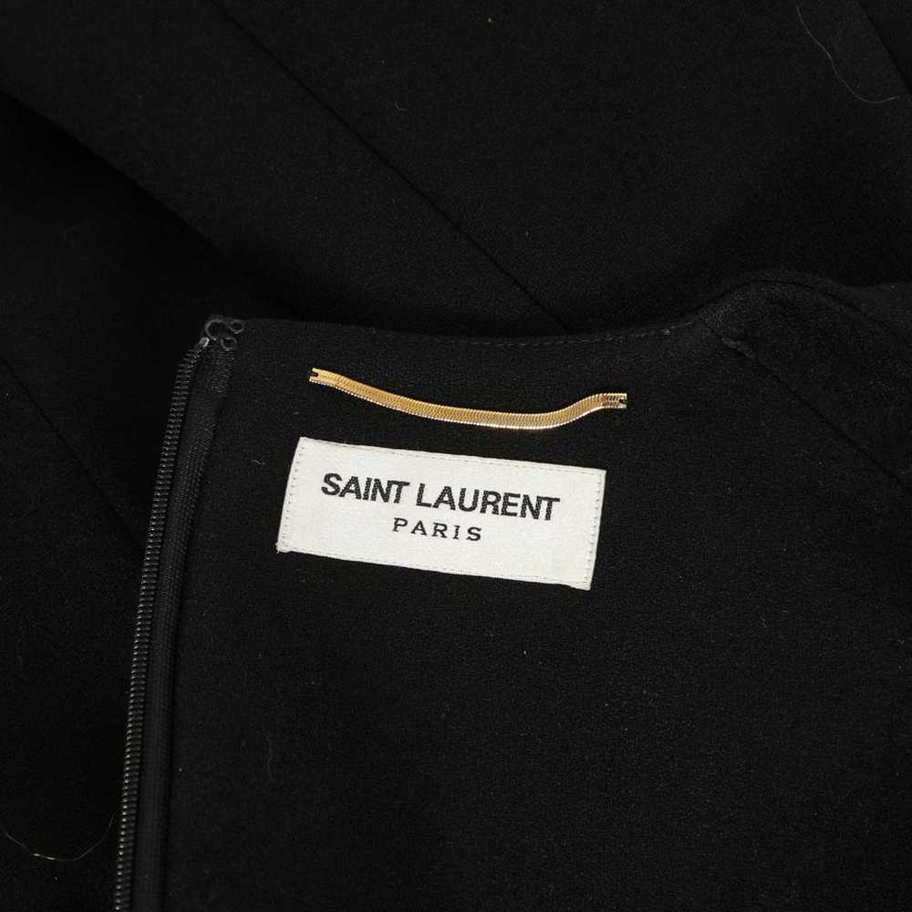 Saint Laurent Wool mini dress - image 3