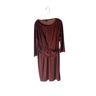 Talbots Faux Wrap Dress Size XL