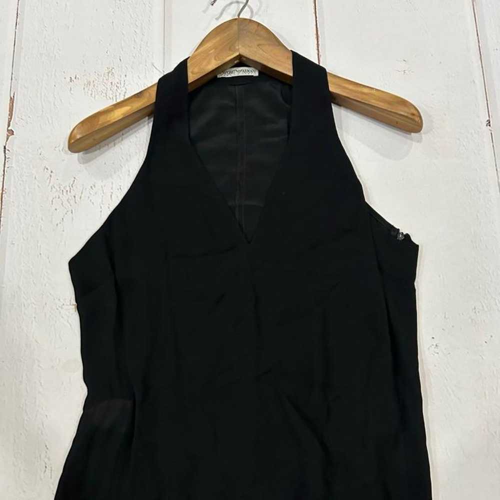 VV ■ Italian-made EMPORIO ARMANI sleeveless shirt - image 1