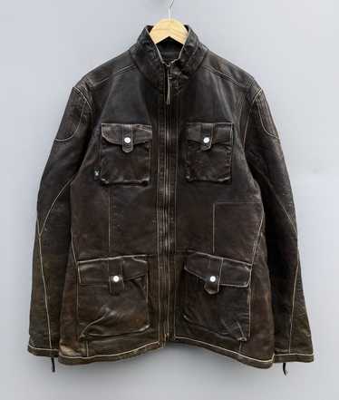 Leather jacket michiko koshino - Gem