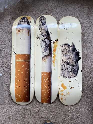 Supreme Supreme Urs Fischer skate deck set toasted